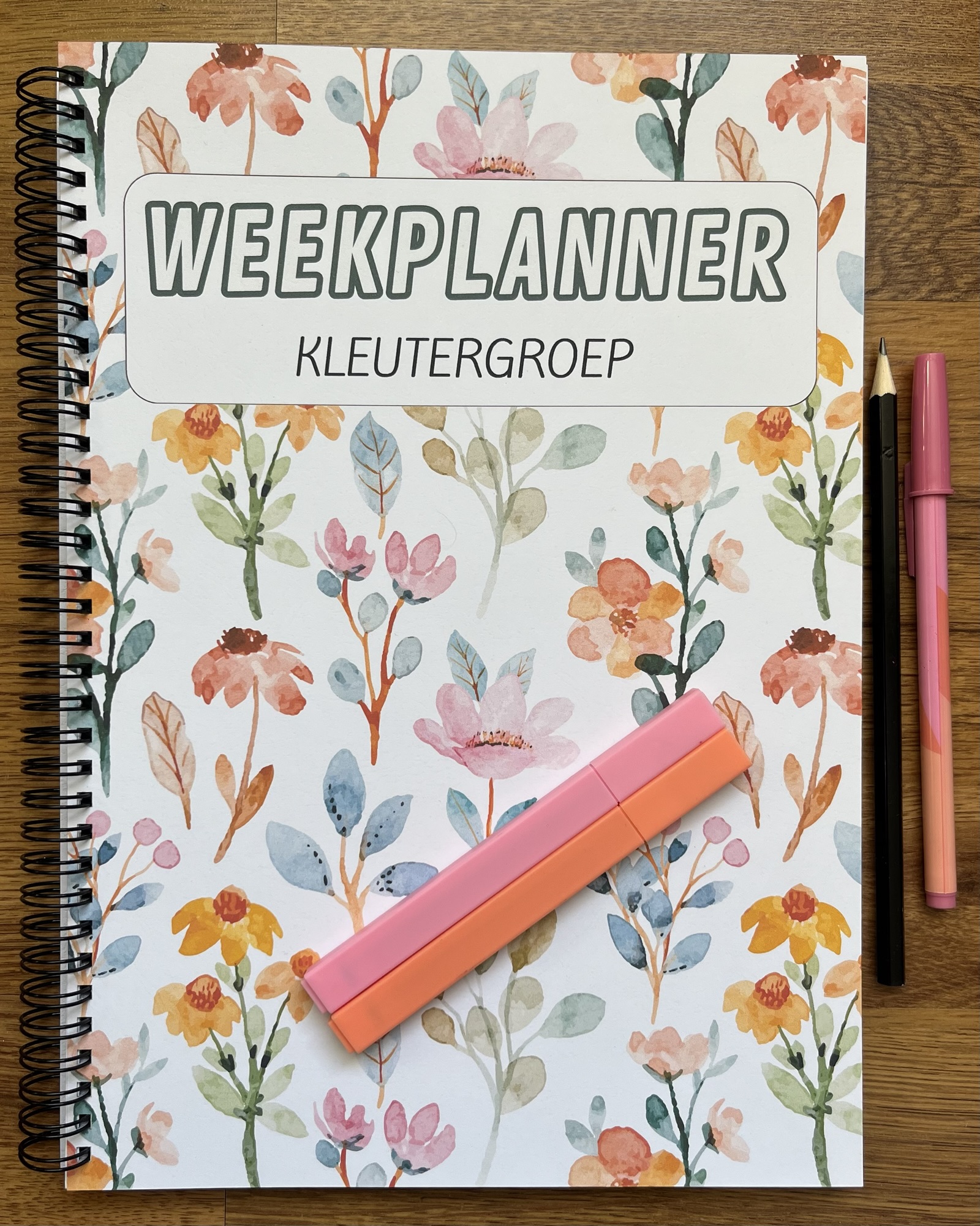 Waarom ik mijn eigen planner voor de kleuterklas ontwierp